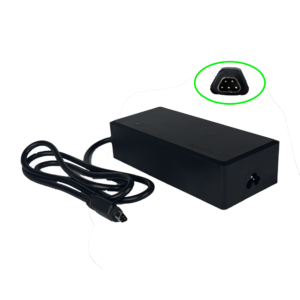 Acculader voor Stella type 2 - 36V - 2A - 5-polig trapezium